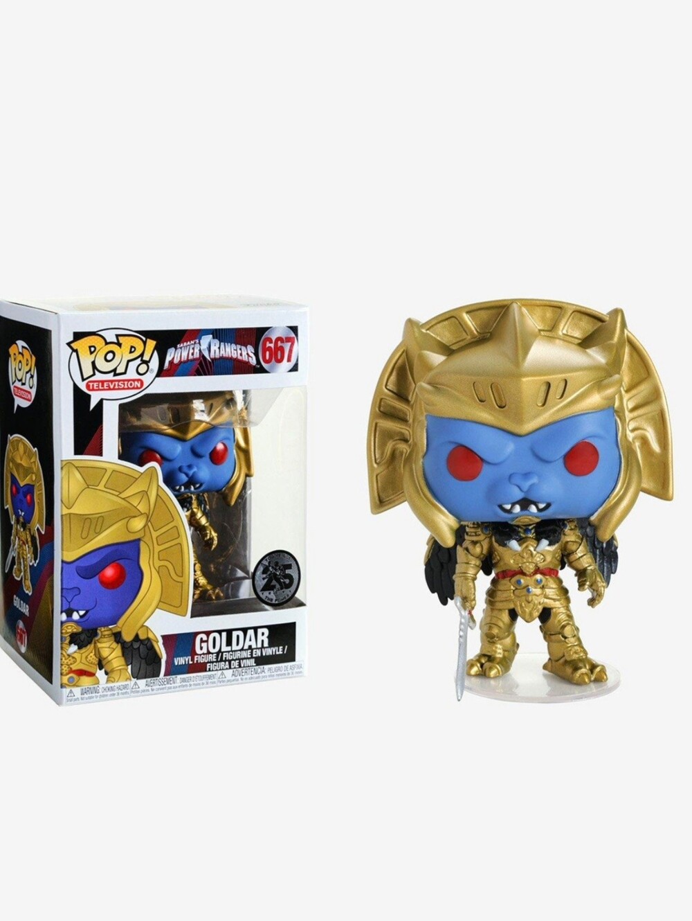 Funko Pop! Power Rangers 25th Anniversary Goldar Vinyl Figure